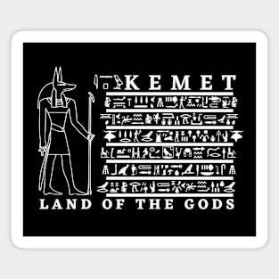 Afrinubi - Kemet Land of the Gods Magnet